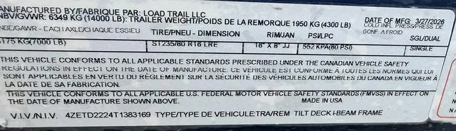 new Equipment / Flatbed Trailers Load Trail  for sale, in Poplar Bluff, MO Thumbnail 31