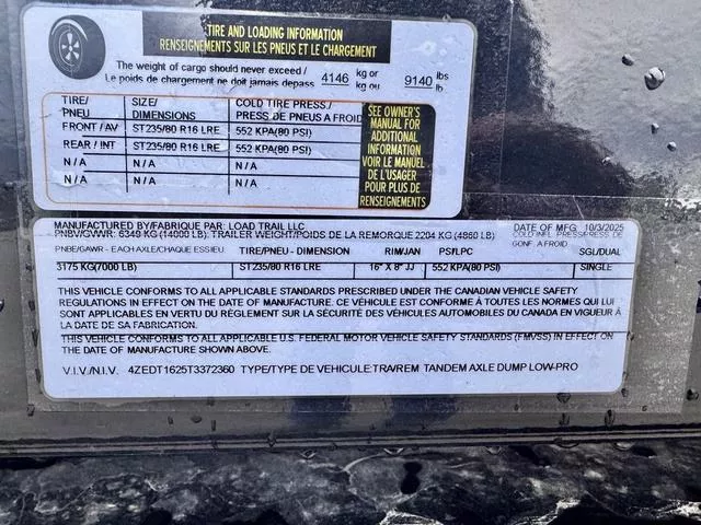 new Dump Trailers Load Trail  for sale, in Poplar Bluff, MO Thumbnail 26