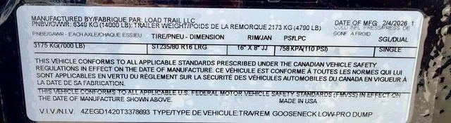 new Dump Trailers Load Trail  for sale, in Poplar Bluff, MO Thumbnail 27