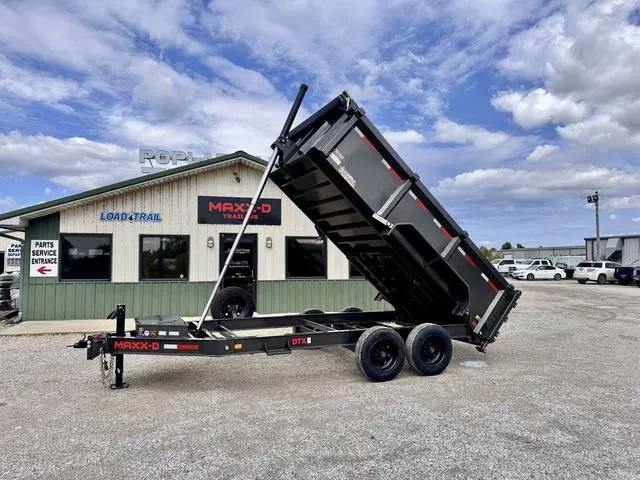 2026 MAXX-D DTX8314  14' X 83 17.5K Telescopic Dump W/ 3' Sid"