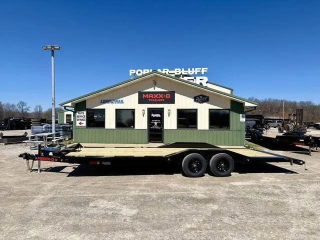 2026 MAXX-D H5X10224 24' X 102 10K Car Hauler W/ Drive Over "