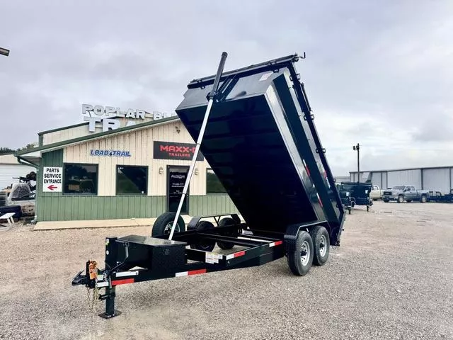 2026 Texas Pride Trailers DT 7' X 14' X 3' 16K Telescopic Dump Trailer W/ Ta