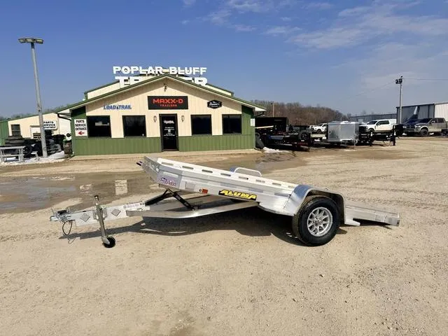 2027 Aluma 7712H-TILT-S  77 X 12" Single Axle Utility Tilt"