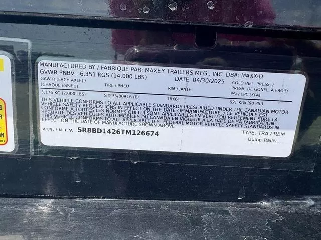 new Dump Trailers MAXX-D  for sale, in Poplar Bluff, MO Thumbnail 23