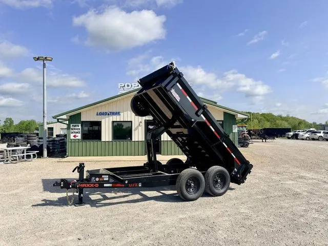 2026 MAXX-D D7B7212 6' X 12' 12K Dump Trailer W/ 21 Solid Sid"