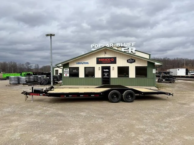 2026 MAXX-D H5X10224  24' X 102 10K Car Hauler W/ Drive Over "