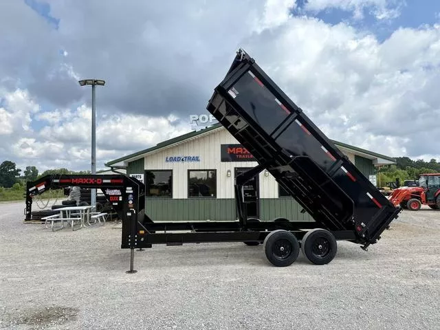 2026 MAXX-D DJX8316G  16' X 83 17.5K GN Dump W/ 3' Sides"
