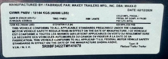 new Utility Trailers MAXX-D  for sale, in Poplar Bluff, MO Thumbnail 32