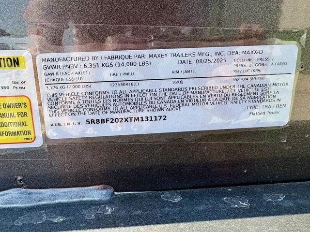 new Equipment / Flatbed Trailers MAXX-D  for sale, in Poplar Bluff, MO Thumbnail 18