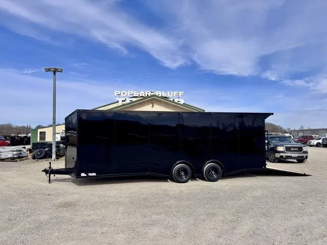 2026 J&A Trailers 8.5 X 24' Enclosed Car Hauler W/ Spoiler And Sprea