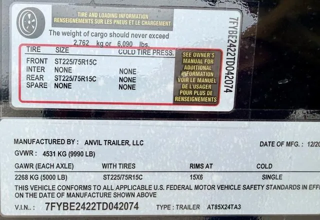 new Car Haulers / Racing Trailers Anvil  for sale, in Poplar Bluff, MO Thumbnail 25