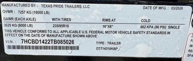 new Dump Trailers Texas Pride Trailers  for sale, in Poplar Bluff, MO Thumbnail 22