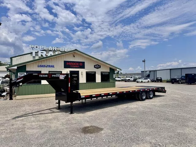 2025 Texas Pride Trailers 8.5X 25+5 (30') 22K Gooseneck Flatbed W/ Mammoth R