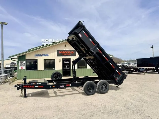 2026 MAXX-D DJB8314 83 X 14' 14K Dump W/ 2' Sides"