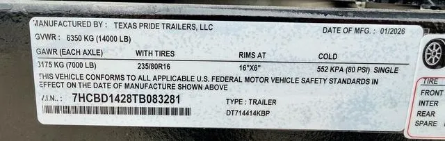 new Dump Trailers Texas Pride Trailers  for sale, in Poplar Bluff, MO Thumbnail 26