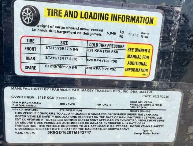 new Dump Trailers MAXX-D  for sale, in Poplar Bluff, MO Thumbnail 35