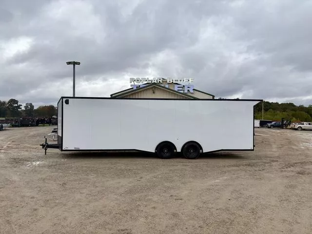 2026 J&A Trailers 8.5 X 28' Enclosed Car Hauler W/ Spoiler And Sprea