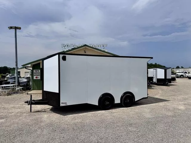 2025 J&A Trailers 8.5' X 16' Tandem Axle Enclosed Cargo W/ Spoiler-