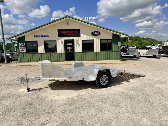 2027 Aluma MC210S-R-RTD 78 X 138" 2-Motorcycle Trailer"