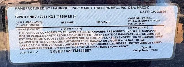 new Dump Trailers MAXX-D  for sale, in Poplar Bluff, MO Thumbnail 27