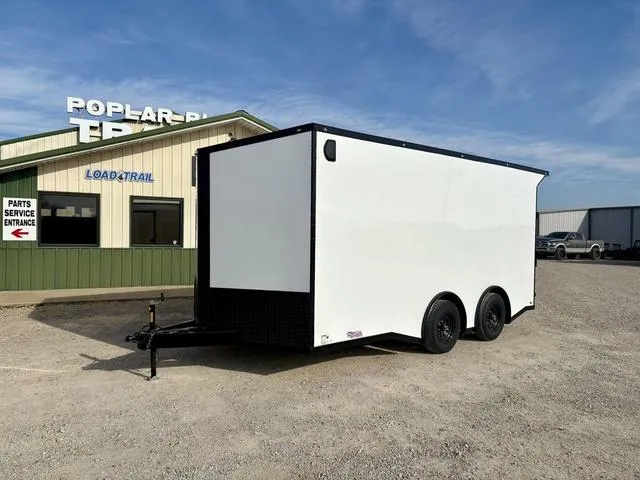 2026 J&A Trailers 8.5' X 16' Tandem Axle Enclosed Cargo W/ Spoiler-
