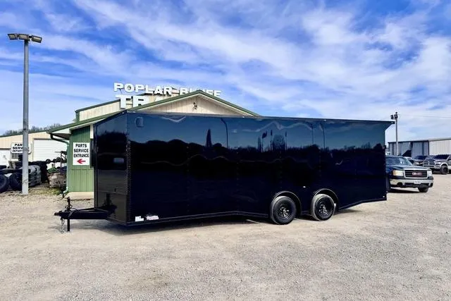 2026 J&A Trailers 8.5 X 24' Enclosed Car Hauler W/ Spoiler And Sprea