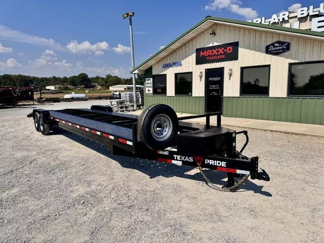 2026 Texas Pride Trailers 7' X 32'  TWO Car / Sxs Hauler 14K W/ Perforated F