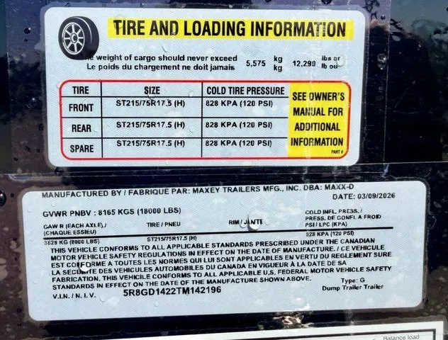 new Dump Trailers MAXX-D  for sale, in Poplar Bluff, MO Thumbnail 29