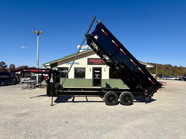 2026 MAXX-D DTX8316G 16' X 83 18K Telescopic Gooseneck Dump W"