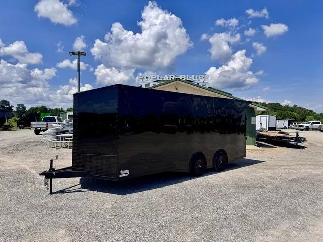2025 J&A Trailers 8.5 X 20' Enclosed Car Hauler W/ Spoiler And Sprea