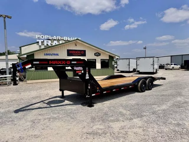 2026 MAXX-D H6X10224G 24' X 102 15.6K Gooseneck Car Hauler  W"