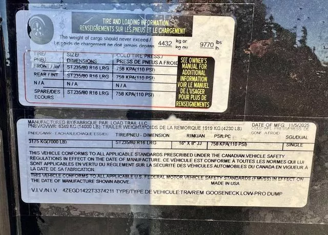 new Dump Trailers Load Trail  for sale, in Poplar Bluff, MO Thumbnail 25