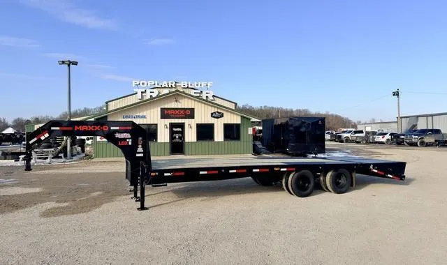 2026 MAXX-D LDX10225 25' X 102 Low Pro Gooseneck Tandem Dual "