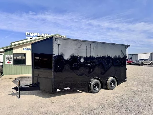 2026 J&A Trailers 8.5' X 16' Tandem Axle Enclosed Cargo W/ Spoiler-