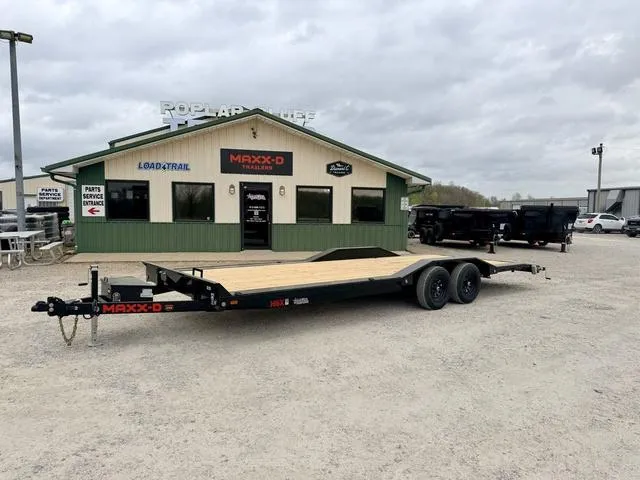 2026 MAXX-D H5X10224 24' X 102 10K Car Hauler W/ Drive Over "