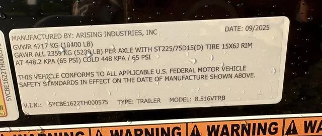 new Cargo (Enclosed) Trailers Arising  for sale, in Poplar Bluff, MO Thumbnail 16