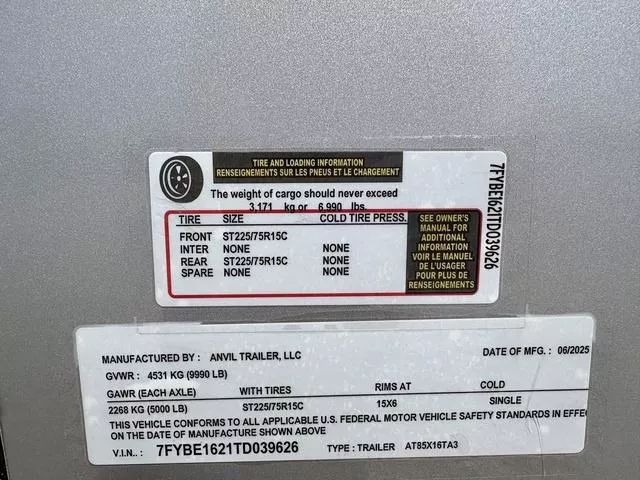 new Cargo (Enclosed) Trailers Anvil Trailers  for sale, in Poplar Bluff, MO Thumbnail 22