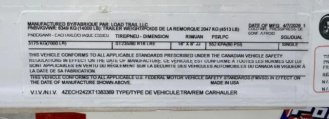 new Equipment / Flatbed Trailers Load Trail  for sale, in Poplar Bluff, MO Thumbnail 24