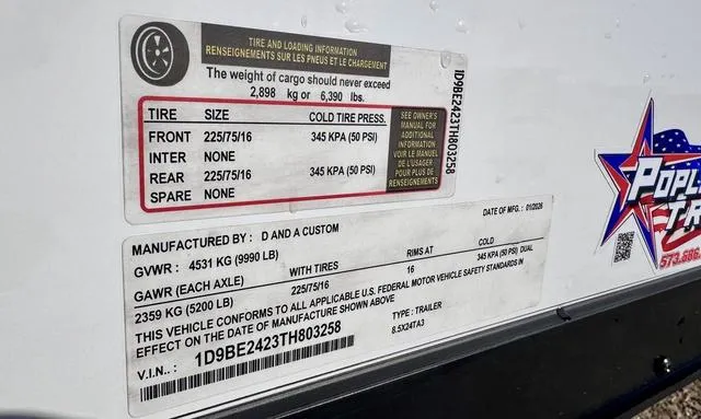 new Car Haulers / Racing Trailers J&A Trailers  for sale, in Poplar Bluff, MO Thumbnail 25