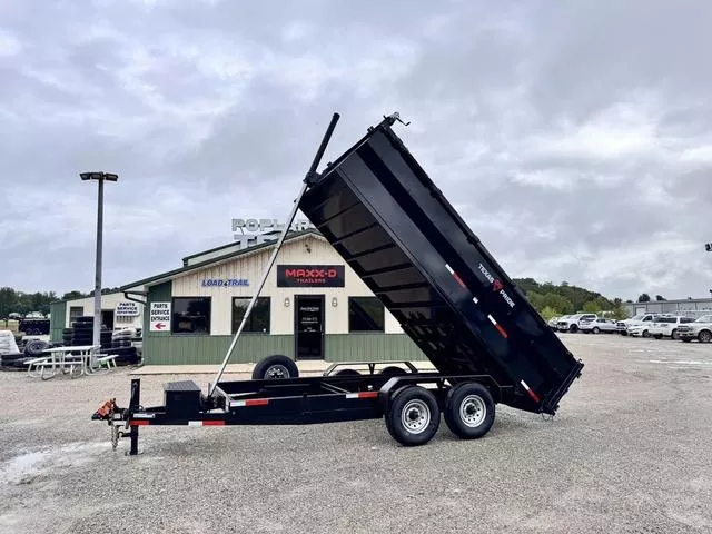 2026 Texas Pride Trailers DT 7' X 16' X 3' 16K Telescopic Dump Trailer W/ Ra
