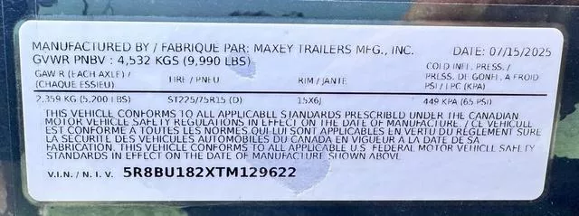 new Utility Trailers MAXX-D  for sale, in Poplar Bluff, MO Thumbnail 15