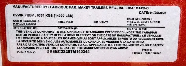 new Tilt Trailers MAXX-D  for sale, in Poplar Bluff, MO Thumbnail 25