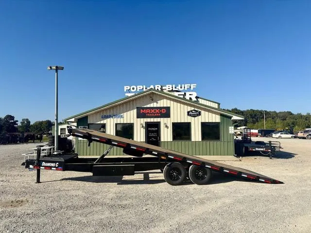 2026 Diamond C Trailers DET207  24' X 102  Deckover Tilt 14.9K W/ Hydraul"