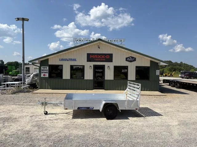 2026 Aluma 6310ESA-S-TG  63 X 10' Single Axle Straight Tailg"