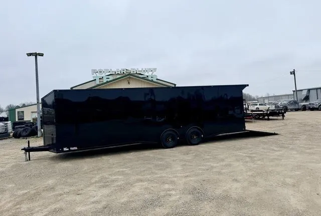 2026 J&A Trailers 8.5 X 28' Enclosed Car Hauler W/ Spoiler And Sprea