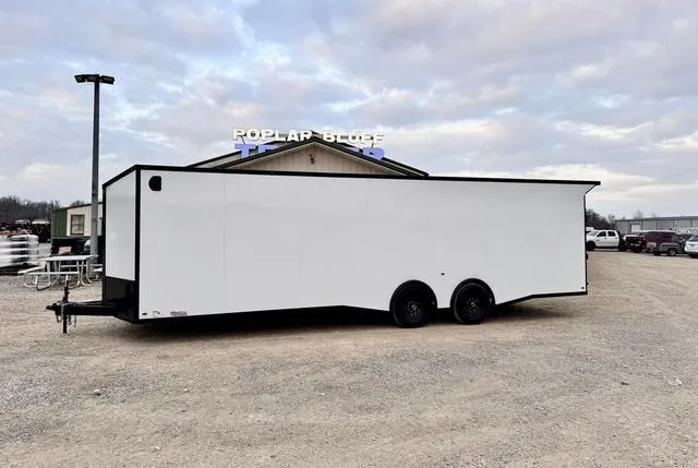 2026 J&A Trailers 8.5 X 28' Enclosed Car Hauler W/ Spoiler And Sprea