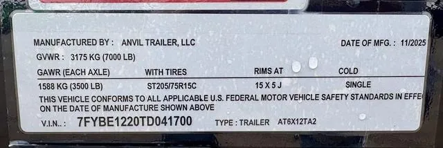new Cargo (Enclosed) Trailers Anvil  for sale, in Poplar Bluff, MO Thumbnail 21