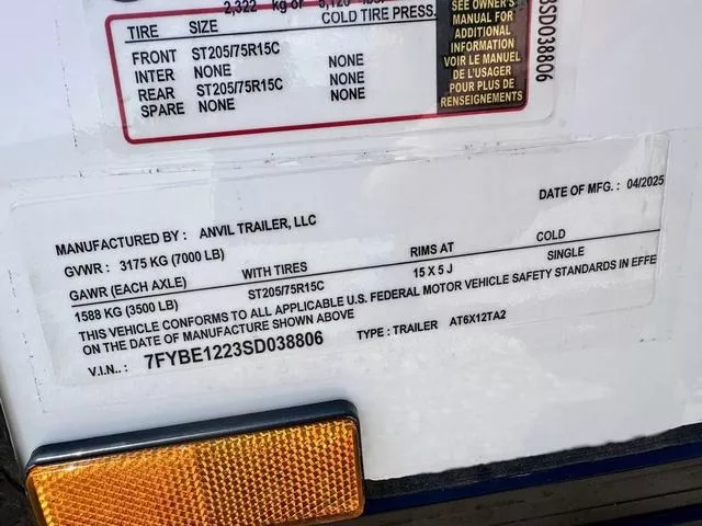 new Cargo (Enclosed) Trailers Anvil Trailers  for sale, in Poplar Bluff, MO Thumbnail 19