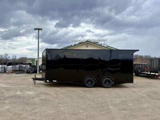 2026 J&A Trailers 8.5 X 20' Enclosed Car Hauler W/ Spoiler And Sprea