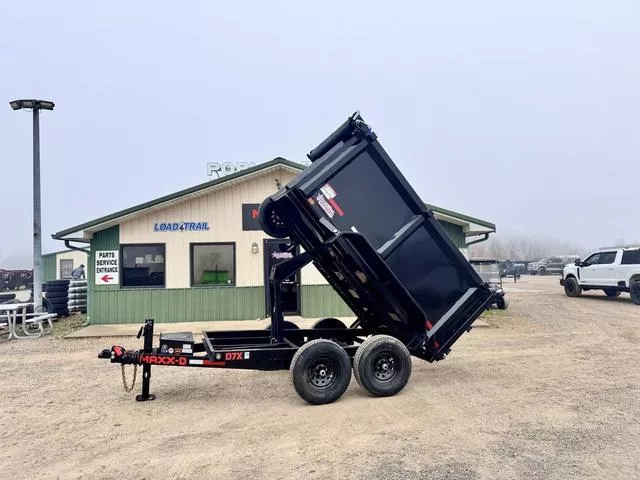 2026 MAXX-D D7X7210 6' X 10' 10K Dump Trailer W/ 4' Solid Side